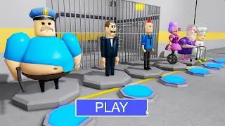 ALL BARRY MORPHS l HARD MODE! BARRY'S PRISON RUN! 