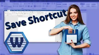How to save a document with shortcut keys in word | Microsoft Office | Online Learning