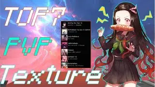 Top7 PVP and Anime Texture Pack 【Minecraft】(1.8.9 FPS BOOST)
