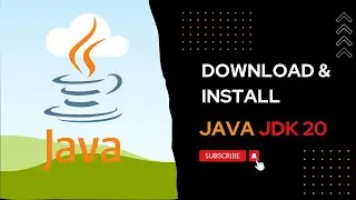 How to Install Java JDK 20 on Windows 11