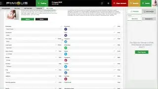 How do I hide or publish my details on my PINIGUS profile?