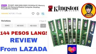 2GB DDR3 DDR2 1333MHZ PC MEMORY RAM FOR COMPUTER DESKTOP 2R8 PC2 6400U REVIEW from LAZADA