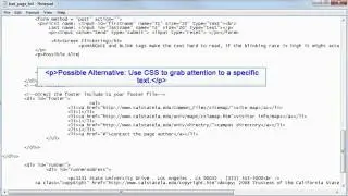 Blinking Text and Marquees: Web Accessibility Manual Checks