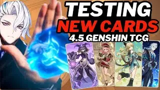 BIDEN BLAST Testing New Cards! Neuvillette Kirara Charlotte || Genshin Impact Genius Invokation TCG