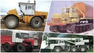 Необычные модификации и тюнинг тракторов Кировец К-700