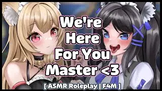 Fought Over By Your Two Cat Maids FT. @DudeThatsWholesome [F4M] [ Neko Maids ] 💗ASMR💗
