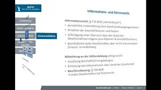 GbR 6 - Innenverhältnis der GbR