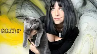 АСМР РАЗНЫЕ ТРИГГЕРЫ И КОТИК // asmr trigger assortment 🐈‍⬛