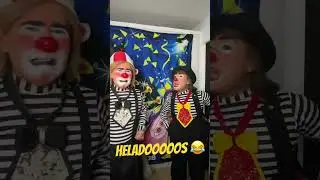 Señor que grita 😂 #helados #humor #comedia #payasos #spotify #show #chifliamigos 🔵🟡🔴