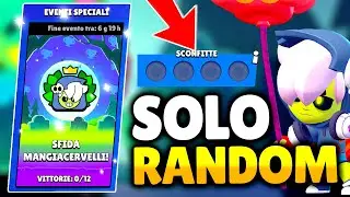 COME VINCERE la SFIDA GUS MANGIACERVELLI in RANDOM su BRAWL STARS
