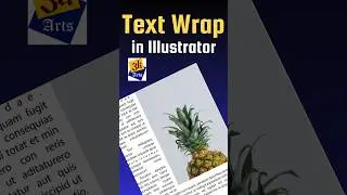 How to Wrap Text Around Objects in Illustrator