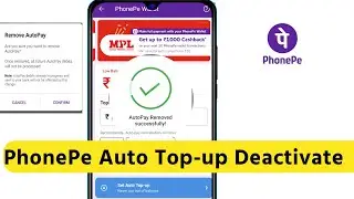 phonepe auto top up deactivate | Phonepe autopay delete  | how to remove auto top up on phonepe