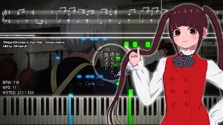 『Playable MIDI / Synthesia Visual』 Shinigami Bocchan to Kuro Maid - Sempre Insieme