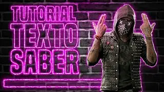 Como fazer um texto saber/raio no android | [PixelLab/PS touch]