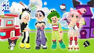 THE FOUR SANRIO CHARACTERS IN PK XD