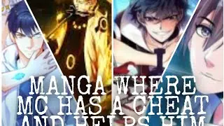 TOP 10 MANGA WHERE MC GETS A CHEAT WHICH HELPS HIM TO Become STRONG