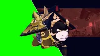 Ushi green screen 4k + Helltaker edit
