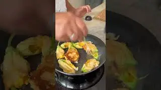 Цветки тыквы в кляре