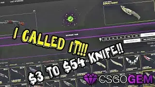 I Called It!! We Got A Knife - CSGOGem.com