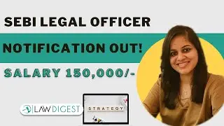 SEBI Grade A 2023 Notification | SEBI Grade A Legal Officer 2023