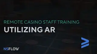 Augmented reality croupier course demo