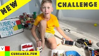 Challenge, Rubik's cube and LEGO 🤯  | CubeArea.FUN | рус субтитры