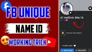FACEBOOK STYLISH NAME | FB STYLISH NAME CHANGE 2024 ❤️🥀