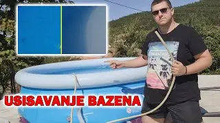 Kako usisati bazen? - Održavanje bazena