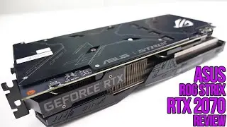 ASUS ROG Strix RTX 2070 Gaming OC  8GB Edition Review with Benchmarks