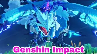 Genshin Impact free roam ultra graphics gameplay