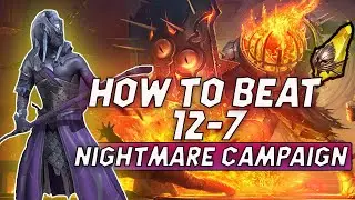 RAID | 12-7 NIGHTMARE CAMPAIGN | HOW TO 3 STAR | PARAGON CHEESE | Raid Shadow Legends