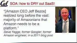 1.6-1.7: Deploying SaaS: SOA (Service Oriented Architecture) and Utility Computing