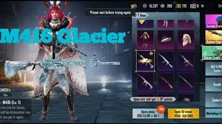 Let's Try To Open | Glacier M416 Skin in 1 Classic Crate | How To Get M416 Glacier in BGMI 