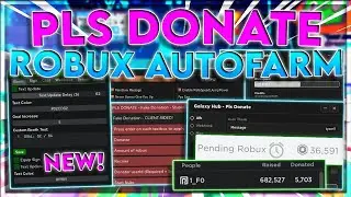 [💸UPDATED] PLS DONATE Script Hack | FAST ROBUX FARM! | Auto Beg + Fake Donations | *PASTEBIN 2022*