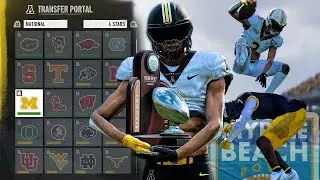I enter the Transfer Portal | College football 23 Road to Glory