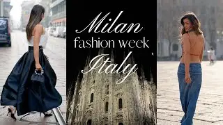 MILAN FASHION WEEK VLOG | fashion shows, luxury shopping, best places to eat