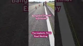 Bangalore Chennai Expressway Thermoplastic Paint Road Marking