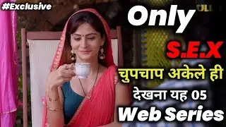 Top 5 New Indian Web series of 2022 / MX Player Web series 2022 / Netflix, Sonyliv, Zee5, Alt Balaji