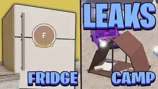 CONFIRMED Summer Update Leaks! (Fridge, Cooking, Campsite) | Roblox Anomic
