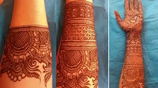 Full Hand Bridal Mehandi Design | Very Simple Bridal Mehandi Design | Easy Dulhan Mehndi Design 2021