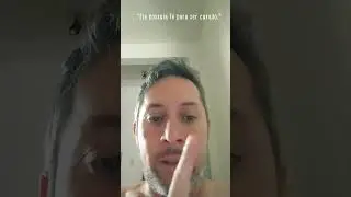 Você tem fé que vai acontecer?