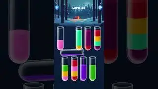 Water Sort & Help The Girl Level 66 #CorianderGaming
