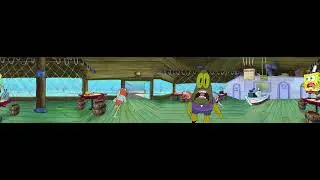Go 360° Inside the Krusty Krab but it's in widescreen