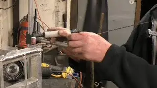 SNNC 360 P2     Aluminium Weld Repair.   TIG Steady Rest