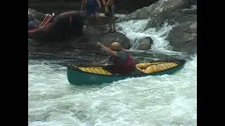Paddling Section 4 with the Old Guard (Already Old in 2002) - Canoes & Kayaks Raw Video
