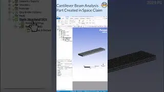 Cantilever Beam Simulation in Ansys Workbench - Step-by-Step FEA Tutorial 