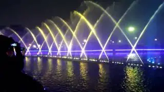 Dancing fountains, Greater Iqbal Park  Lahore #kashifstuff