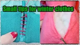 Small tips for winter clothes