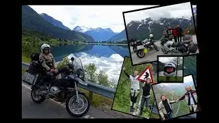 NORWEGIA na motocyklu 2017 Moto Norway  Norway on motorcycle BMW gs part 1