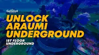 How to Unlock Araumi Undeground (1st Floor) | Genshin Impact